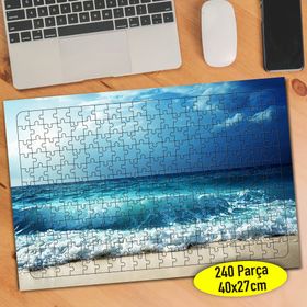 103669452 Deniz Sahil Manzarası 240 Parça Puzzle Yapboz