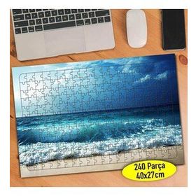 103669452 Deniz Sahil Manzarası 240 Parça Puzzle Yapboz