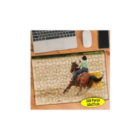 103963387 Dört Nala Koşan Asil At 240 Parça Puzzle Yapboz