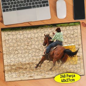 103963387 Dört Nala Koşan Asil At 240 Parça Puzzle Yapboz