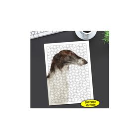104188844 Rus Borzoy Cinsi Köpek 240 Parça Puzzle Yapboz