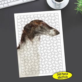 104188844 Rus Borzoy Cinsi Köpek 240 Parça Puzzle Yapboz