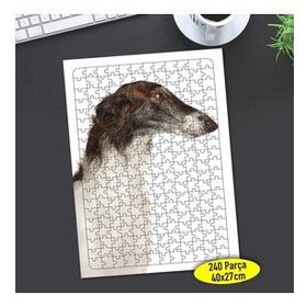 104188844 Rus Borzoy Cinsi Köpek 240 Parça Puzzle Yapboz