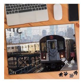 104196395 Metro İstasyonu Demir Yolu 240 Parça Puzzle Yapboz
