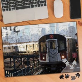 104196395 Metro İstasyonu Demir Yolu 240 Parça Puzzle Yapboz