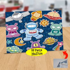 1042133 Gezegende Yaşayan Uzaylılar 99 Parça Puzzle Yapboz Tablo