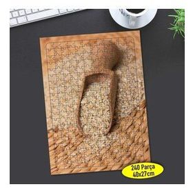 105369788 Beyaz Pirinç Taneleri 240 Parça Puzzle Yapboz