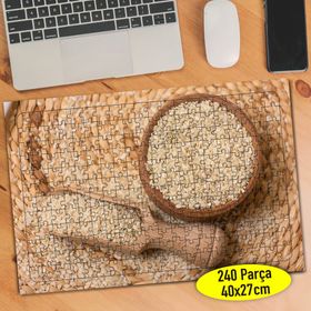 105370205 Tahta Kaşıkta Buğday Yiyecek 240 Parça Puzzle Yapboz