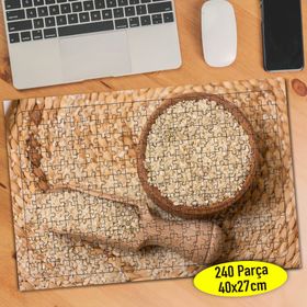 105370205 Tahta Kaşıkta Buğday Yiyecek 240 Parça Puzzle Yapboz