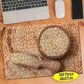 105370205 Tahta Kaşıkta Buğday Yiyecek 240 Parça Puzzle Yapboz