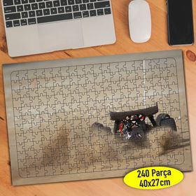 105418438 Oyuncak Araba Ralli Yarışı 240 Parça Puzzle Yapboz