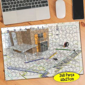 105623978 Mimarlık Ofisi Planlama 240 Parça Puzzle Yapboz