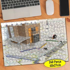 105623978 Mimarlık Ofisi Planlama 240 Parça Puzzle Yapboz