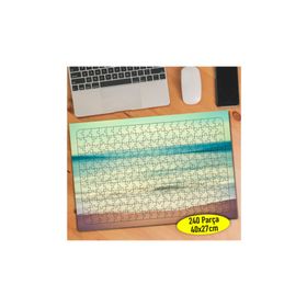 105630222 Mavi Deniz Kum Doğa Manzara 240 Parça Puzzle Yapboz
