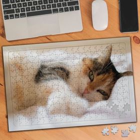 1058095 Şımaran Kedi 240 Parça Puzzle Yapboz