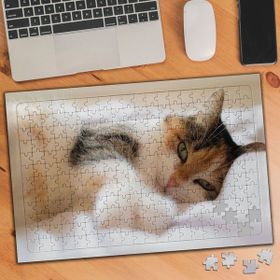 1058095 Şımaran Kedi 240 Parça Puzzle Yapboz