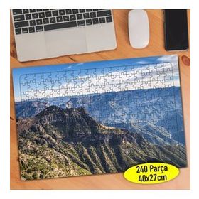 106251300 Coğrafik Dağ Manzarası 240 Parça Puzzle Yapboz