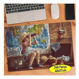 106454169 Dürbünle Keşif Yapan Çocuk 240 Parça Puzzle Yapboz