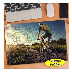 106523874 Arazide Bisiklet Sporu 240 Parça Puzzle Yapboz