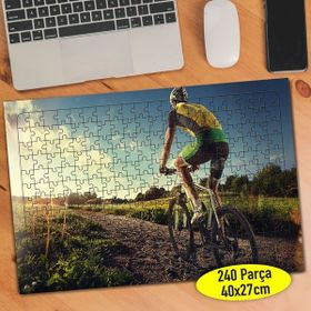 106523874 Arazide Bisiklet Sporu 240 Parça Puzzle Yapboz