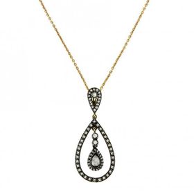 1,07 ct Elmas Kolye