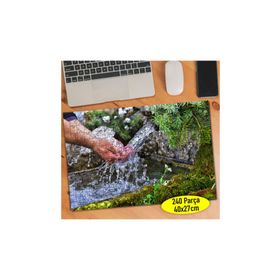107569646 Doğal Kaynak Suyu ve Eller 240 Parça Puzzle Yapboz