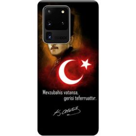 108 Samsung Galaxy S20 Ultra SM-G988B Mevzubahis Baskılı Silikon Kılıf