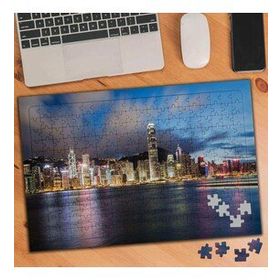 1081704 Denize Karşı Plazalar 240 Parça Puzzle Yapboz