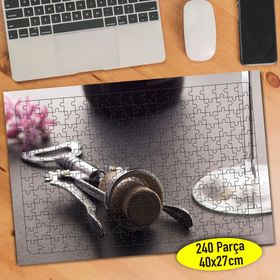 108268219 Şarap Açacağı Tirbuşon 240 Parça Puzzle Yapboz