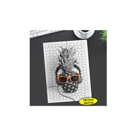 108629035 Gözlüklü Ananas Surat 240 Parça Puzzle Yapboz