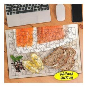 108891197 Somon Balığı Deniz Mutfağı 240 Parça Puzzle Yapboz