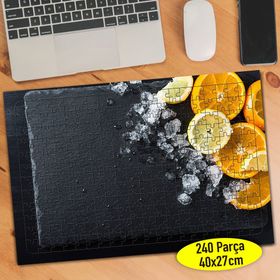 109028932 Portakal ve Limon Dilimleri 240 Parça Puzzle Yapboz