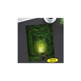 109944244 Ukrayna Yeşil Yol Manzarası 240 Parça Puzzle Yapboz