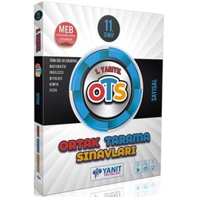 11. Sınıf 1. Yarıyıl Ortak Tarama Sınavları Sayısal Yanıt Yayınları