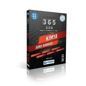 11. Sınıf 365 Gün Kimya Soru Bankası - Gezegen Yayıncılık