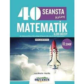 11.Sınıf 40 Seansta Matematik İleri Düzey Soru Banka - Haluk Mimarlar İslam Baş