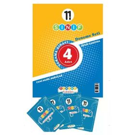 11. Sınıf 4'lü Deneme Seti - Deneme Dükkanı Yayınları
