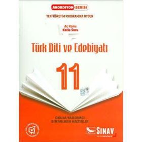 11. Sınıf Akordiyon Serisi Türk Dili Ve Edebiyatı Aç Konu Katla Soru Sınav Dergisi Yayınları