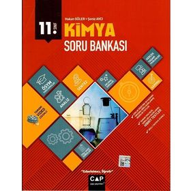 11.Sınıf Anadolu Lisesi Kimya Soru Bankası Çap Yayınları