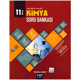 11.Sınıf Anadolu Lisesi Kimya Soru Bankası Çap Yayınları