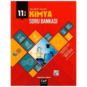 11.Sınıf Anadolu Lisesi Kimya Soru Bankası Çap Yayınları