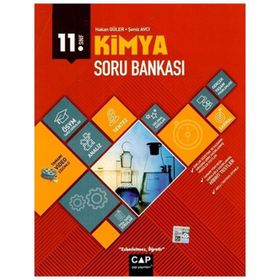 11.Sınıf Anadolu Lisesi Kimya Soru Bankası Çap Yayınları