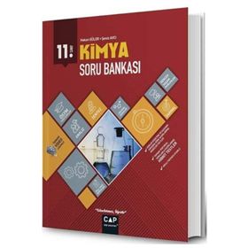 11.Sınıf Anadolu Lisesi Kimya Soru Bankası Çap Yayınları