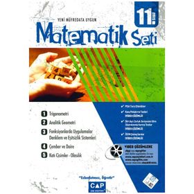 11.Sınıf Anadolu Matematik Seti 2020 - Çap Yayınları