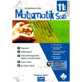 11.Sınıf Anadolu Matematik Seti 2020 - Çap Yayınları