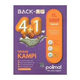 11. Sınıf Back Up 4+1 Kamp Kitabı Sayısal Polimat Yayınları