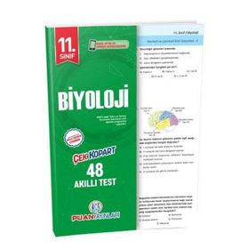 11. Sınıf Biyoloji Akıllı Test-Puan Yayınları