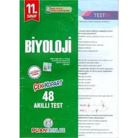 11. Sınıf Biyoloji Akıllı Test-Puan Yayınları