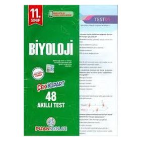 11. Sınıf Biyoloji Akıllı Test-Puan Yayınları