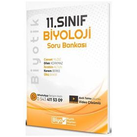 11. Sınıf Biyoloji Biyotik Soru Bankası Biyotik Yayınları